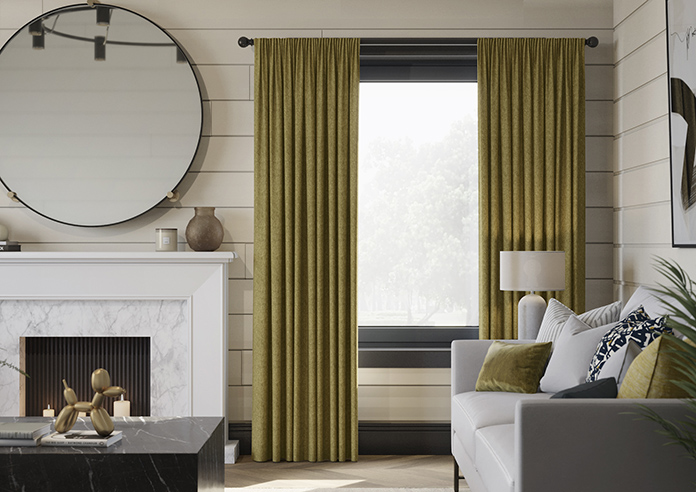 Wexley, Antique Gold - Made to Measure Curtains - Image 3